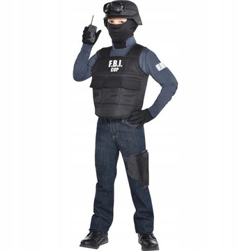 Kostiumy Imprezowe Agenta FBI Dla Dzieci