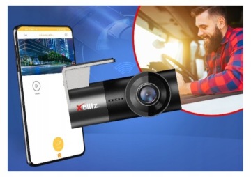 Автомобильная камера Xblitz Z10 Slim Wi-Fi Full HD