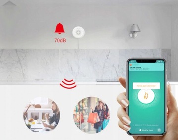 Датчик метана природного газа ZigBee 3.0 TUYA