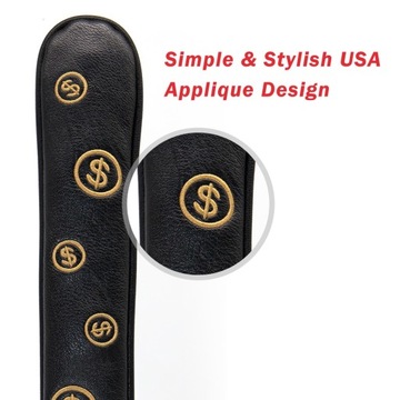 Водонепроницаемая ручка для гольфа из искусственной кожи,