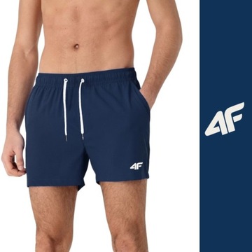 SPODENKI MĘSKIE 4F SZORTY KĄPIELÓWKI SPORTOWE NA BASEN PLAŻOWE