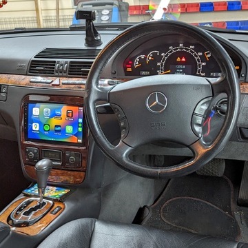 MERCEDES W220 S КЛАСС РАДИО НАВИГАЦИЯ ANDROID CARPLAY