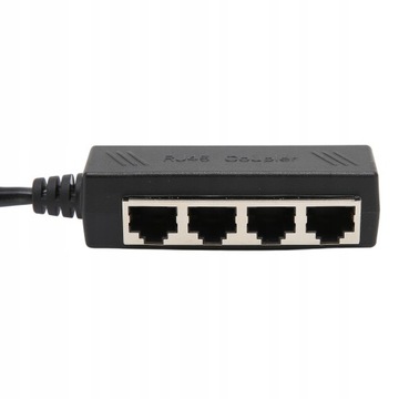 Адаптер-разветвитель LAN Ethernet RJ45 4