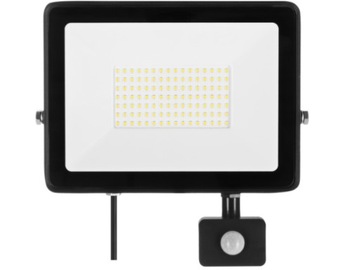 Lampa Halogen Reflektor Biały Neutralny 100W IP65 Czujnik Ruchu Zmierzchu