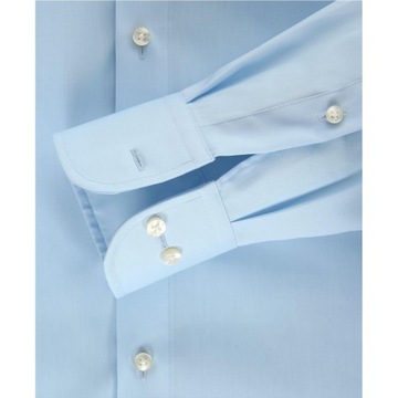 błękitna koszula męska bawełna Non Iron Redmond Modern Fit M_klatka_116