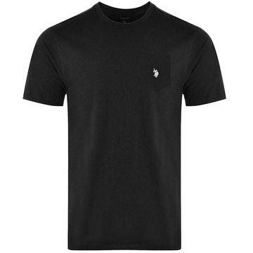 U.S. POLO ASSN. KOSZULKA T-SHIRT MĘSKI CZARNY