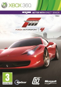 XBOX 360 FORZA MOTORSPORT 4 PL / WYŚCIGI
