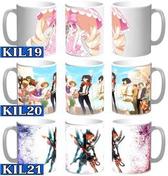 KILL LA KILL MUG Множество дизайнов + коробка + ИМЯ