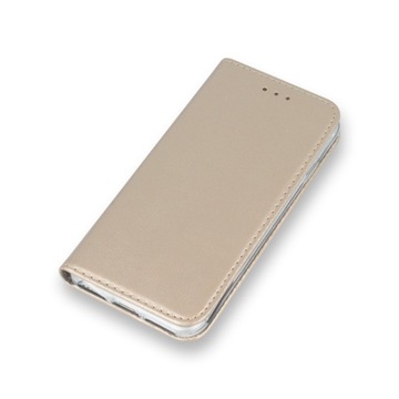 Etui z klapką do Samsung S10e złote Smart Magnetic