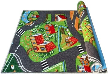 DYWAN DROGI WIEŚ ULICE MIASTO FARMA CARS 100x150