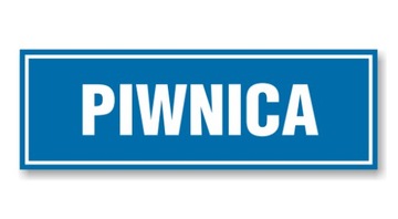 Naklejka OP-32 - PIWNICA