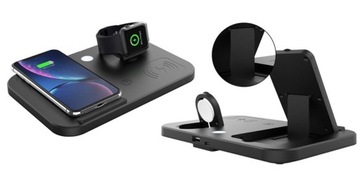 Док-станция Qi для Apple Watch AirPods iPhone