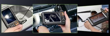 Камера для осмотра эндоскопа FULL HD 5M IPS-дисплей 4,3-дюймовый светодиодный CMOS 1080p