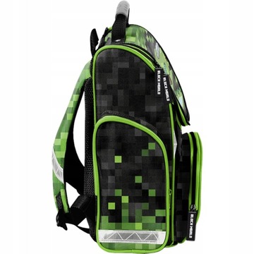 НАБОР ИЗ 5 ПРЕДМЕТОВ MINECRAFT SCHOOL ШКОЛЬНАЯ ИГРА PIXEL MINECRAFT SCHOOL BAG