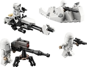 Lego Star Wars 75320 — Боевой набор со снежным штурмовиком