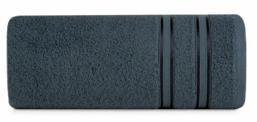 Ręcznik Manola 70x140 stalowy 480 g/m2 frotte bawełniany