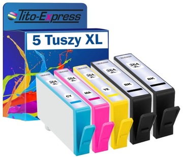 5x Tusze 364 XL do HP 3520 5510 6510 5524 5520