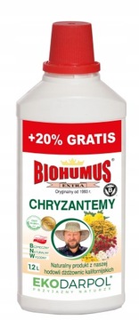 BIOHUMUS EXTRA DO CHRYZANTEM 1L + 20% GRATIS CHRYZANTEMA