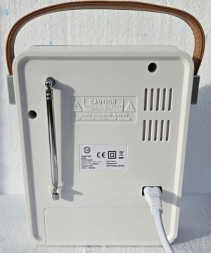 Tchibo 322842 FM AUX Цифровое радио РЕТРО КОЖАНЫЙ