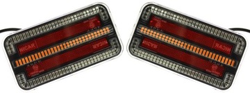 ЗАДНИЙ ФОНАР ПРИЦЕПА, КОМБИНАЦИЯ СВЕТОДИОДОВ, ПАРА СВЕТОДИОДОВ