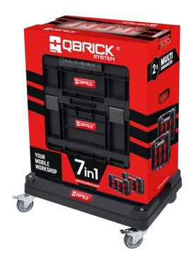 Система Qbrick TWO, набор платформ, ящик для инструментов 7 в 1