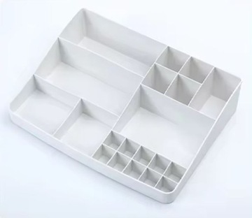 ОРГАНАЙЗЕР ДЛЯ КОСМЕТИКИ, КОНТЕЙНЕР, КОРОБКА, ОТДЕЛЕНИЯ ДЛЯ ЛАКОВ, ПАРФЮМЕРИИ