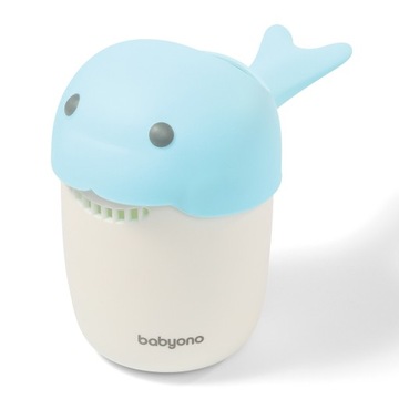 BABYONO Kubek do mycia głowy WHALE