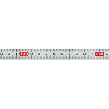 Stalowa taśma miara samoprzylepna LEWA 300cm