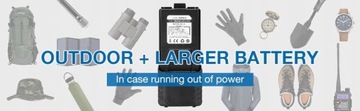 Аккумулятор Baofeng UV-5R / BF-F8HP емкостью 3800 мАч