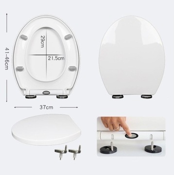 Szybkozłącza do deski sedesowej