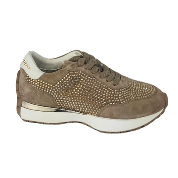 Sneakersy damskie ALMA EN PENA I23982 VISION - 39, Vision-błysk