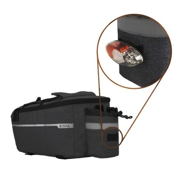 ВЕЛОСИПЕДНАЯ СУМКА, ТУРИСТИЧЕСКИЙ ХОЛОДИЛЬНИК, ТЕРМОСУМКА, СПИНКА ДЛЯ БАГАЖНИКА + РЕМЕНЬ