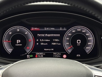 Audi A6 C8 Limousine 2.0 40 TDI 204KM 2020 Audi A6 Sport S tronic / 1 właściciel / Salon Pols, zdjęcie 14