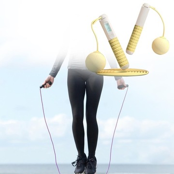 Скакалка Цифровой счет Желтый