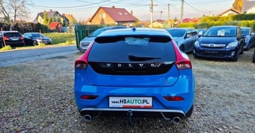 Volvo V40 II Hatchback 1.6 T3 150KM 2013 Volvo V40 BENZYNA alcantara KAMERA czarny sufit R DESIGN okazja, zdjęcie 17