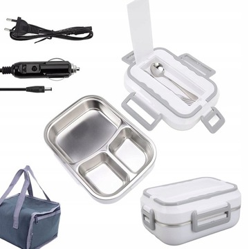 Электрический контейнер для подогрева еды для ланча