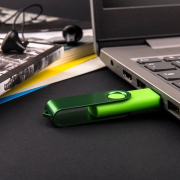 ФЛЕШ-накопитель USB 2.0 8 ГБ ПАМЯТЬ USB 8 ГБ MemoRabbit ЗЕЛЕНЫЙ