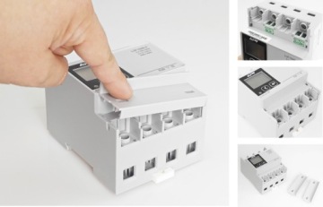 СЧЕТЧИК ЭНЕРГИИ ТРЕХФАЗНЫЙ ДВУНАПРАВЛЕННЫЙ 100A MODBUS RS485 КОМБАЙН