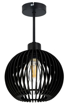 PODSTAWA BAZA LAMPA SUFITOWA WISZĄCA STAŁA LOFT METAL NA 1X E27 POD KLOSZ
