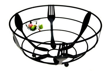 KOSZYK PATERA MISKA NA OWOCE okrągła