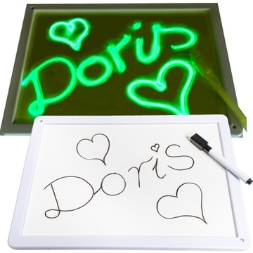 БОЛЬШАЯ ДОСКА ДЛЯ РИСОВАНИЯ И ЖИВОПИСИ СО СВЕТОДИОДНОЙ ПОДСВЕТКОЙ