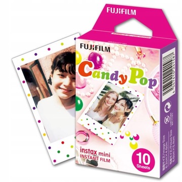 10x Film Wkład Fujifilm Instax Mini Candy Pop 10 z
