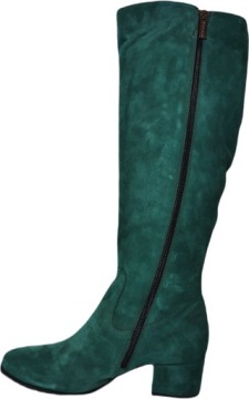 kozaki zamsz ANN-MEX 9343 ZIELONY R40