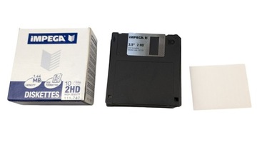 DYSKIETKI 3,5 IMPEGA 2HD 1,44MB 10 SZT