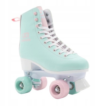 Klasyczne Retro Wrotki Croxer Lea Mint/Pink 35