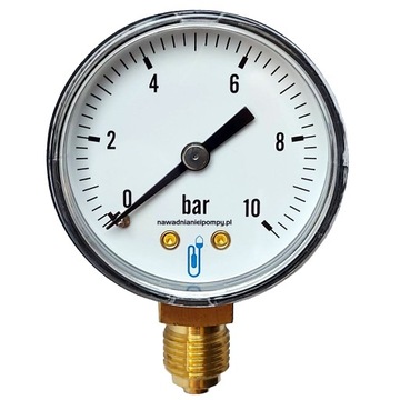 Manometr 10bar 1/4