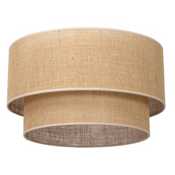 ABAŻUR BOHO DO LAMPY WISZĄCEJ STOJĄCEJ JUTA 45 CM