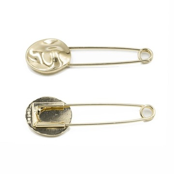 Agrafka ozdobna złota elegancka 7cm ZBA-032