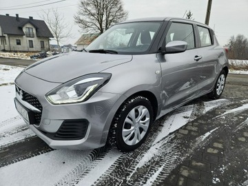 Suzuki Swift VI Hatchback Facelifting 1.2 DualJet SHVS 83KM 2021 Suzuki Swift Bezwypadkowy, Kamera, Android