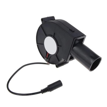 DMUCHAWA WENTYLATOR TURBINA 12V 15 W CZARNY